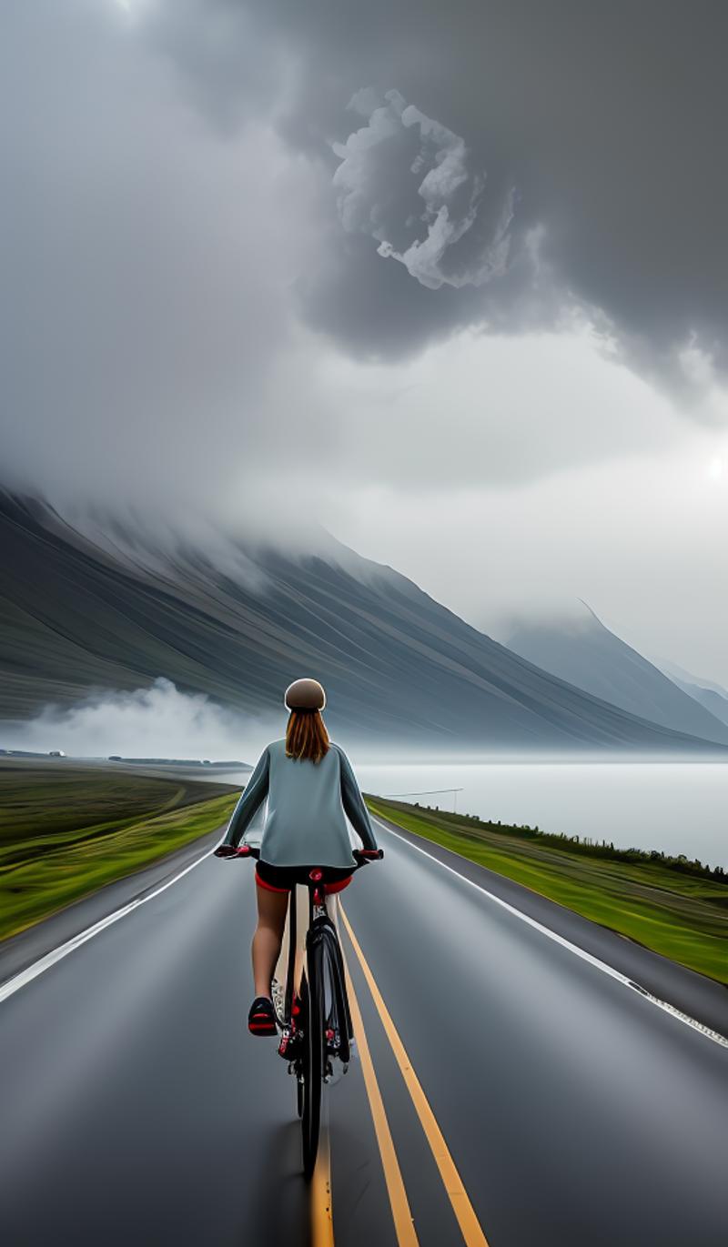 02251-1415345041-highway,bicycle,1girl,little rain,mountain,sea,cloudy and smoke,.png